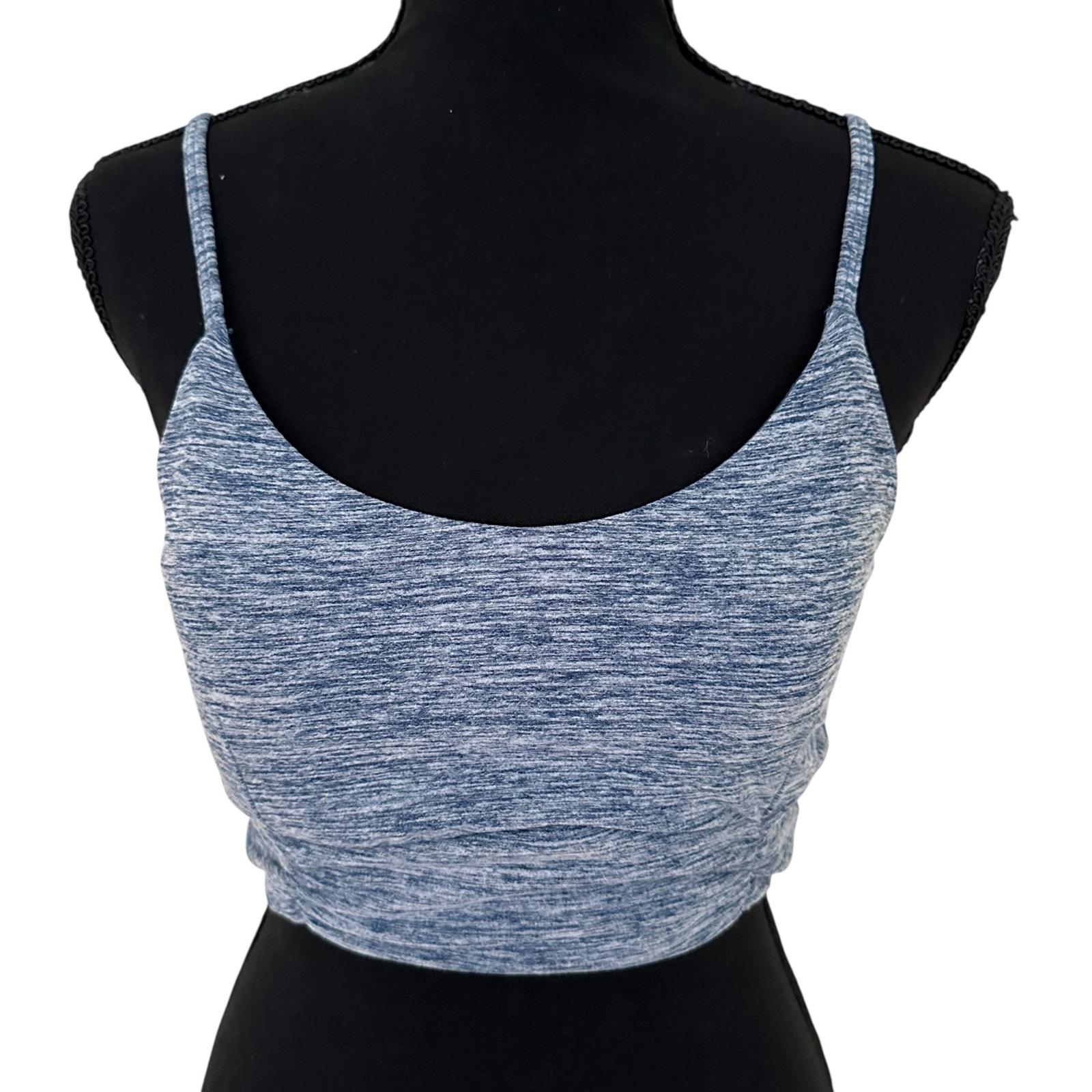 Sincerely Jules Women Active Blue Sport Bra - Size M - Nwt — image 6 of 6